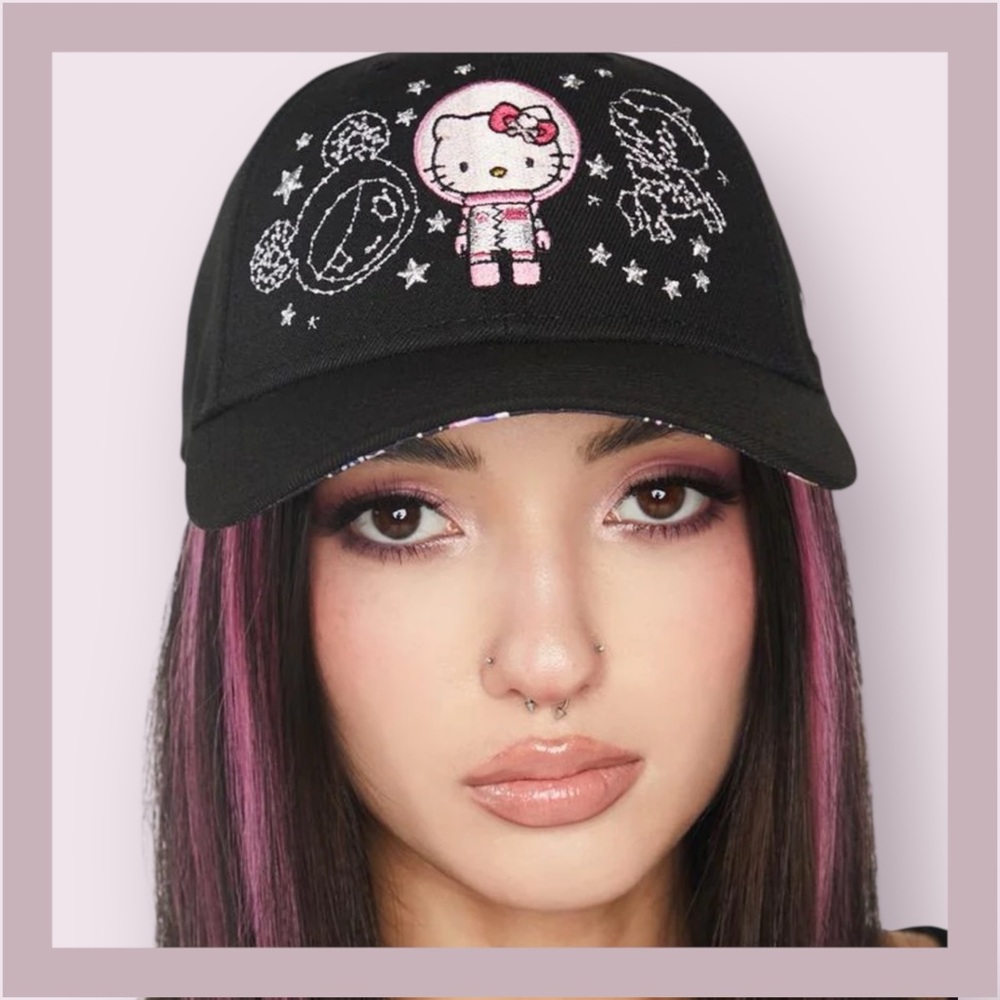 Tokidoki x Hello Kitty Galactic Kitty SnapBack Cap